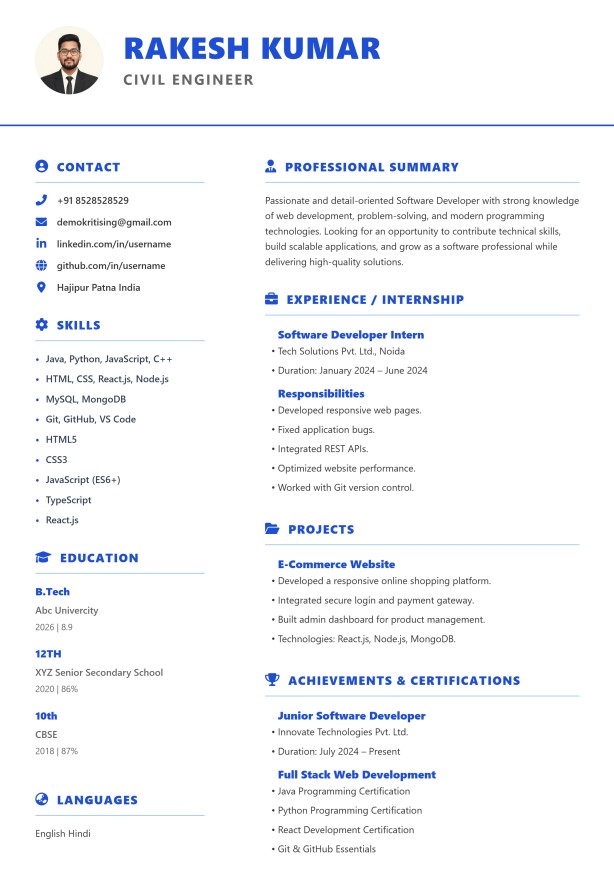 Resume Design 3